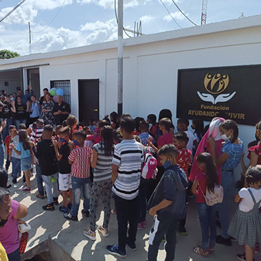 Actividad de la Fundación Ayudando a Vivir